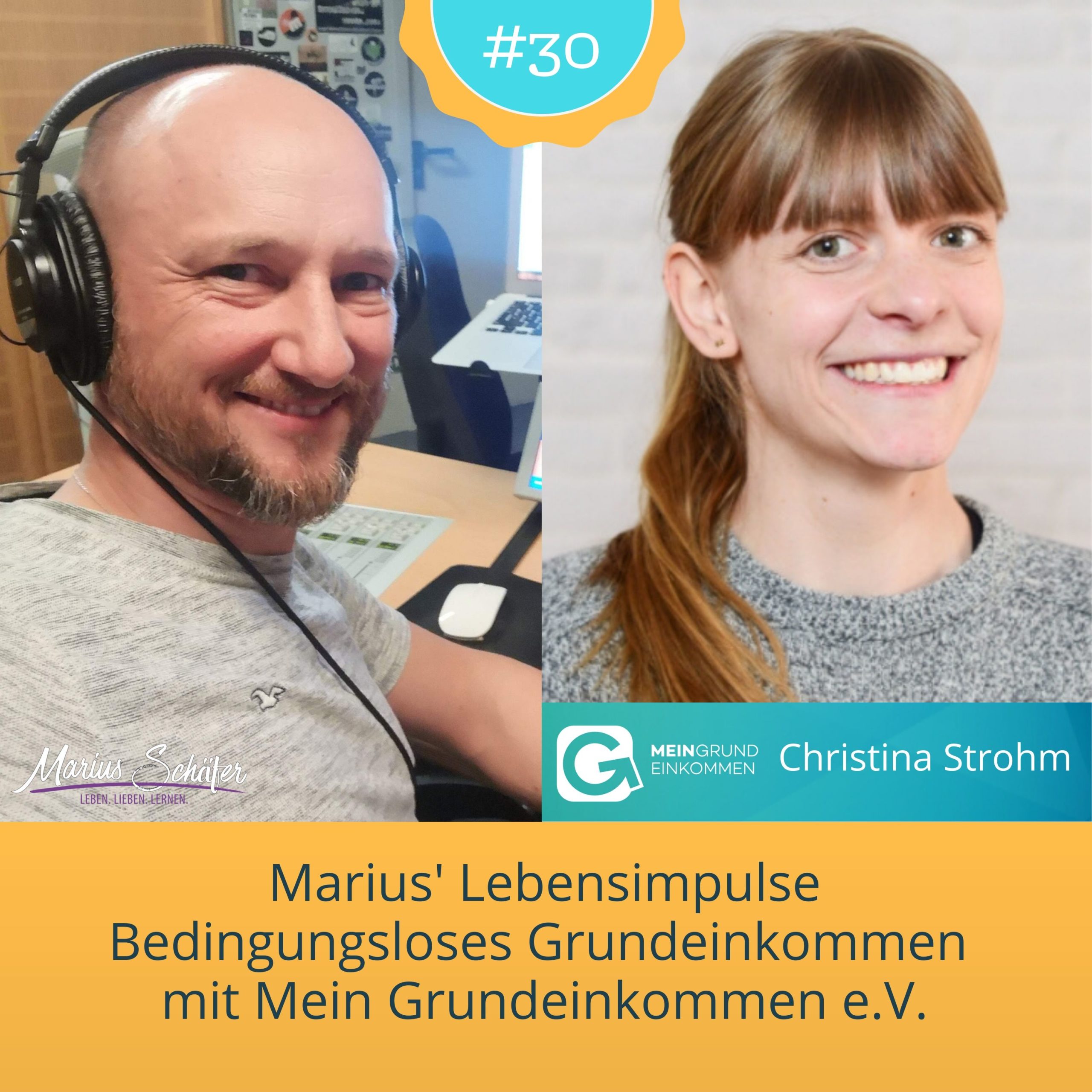 Marius-Lebensimpulse-030 Bedinungsloses Grundeinkommen - Christina Strohm im Interview