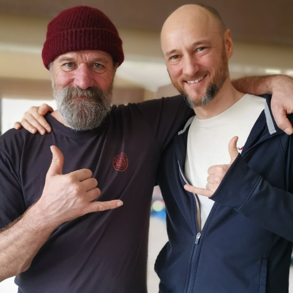 Wim Hof & Marius Schäfer