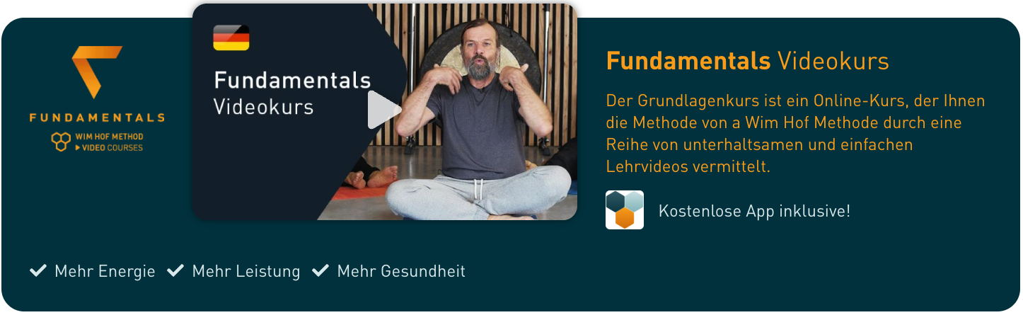 Wim Hof Methode Grundkurs Video Deutsch Online