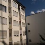 Die Wohnung völlig ausgebrannt.